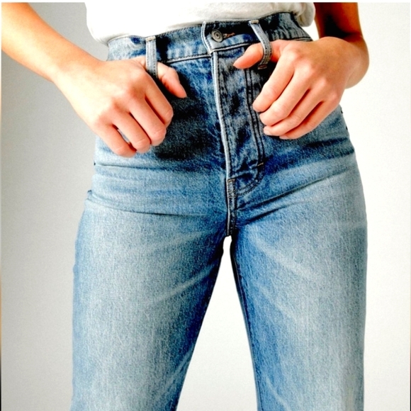 Lucky Brand 90’s Loose High Rise Straight Jeans - Picture 4 of 13